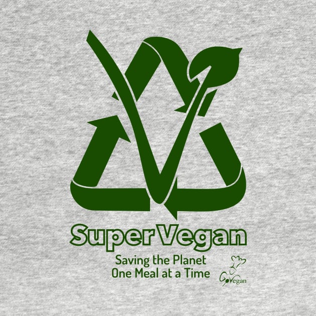 Super Vegan by Toth Art